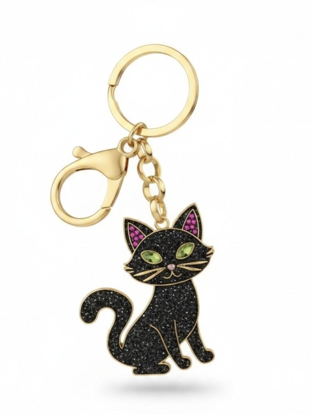 🐈‍⬛▪️BaubleBar ▪️' feline Pretty' Black Cat Keychain